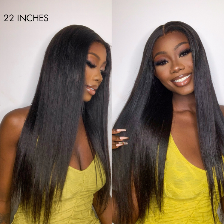 Ion Perm Straight Undetectable Glueless 5x5 Closure Lace Wig | Real HD Lace