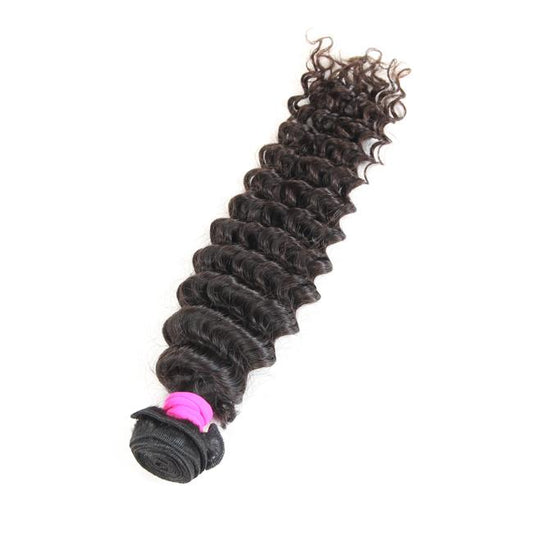 1pc Deep Wave 100% Virgin Human Hair Bundle