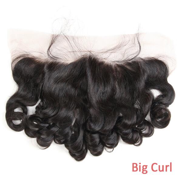 1pc 13x4 Lace Frontal 100% Virgin Human Hair All Textures