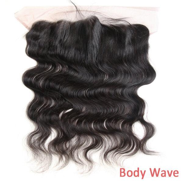 1pc 13x4 Lace Frontal 100% Virgin Human Hair All Textures